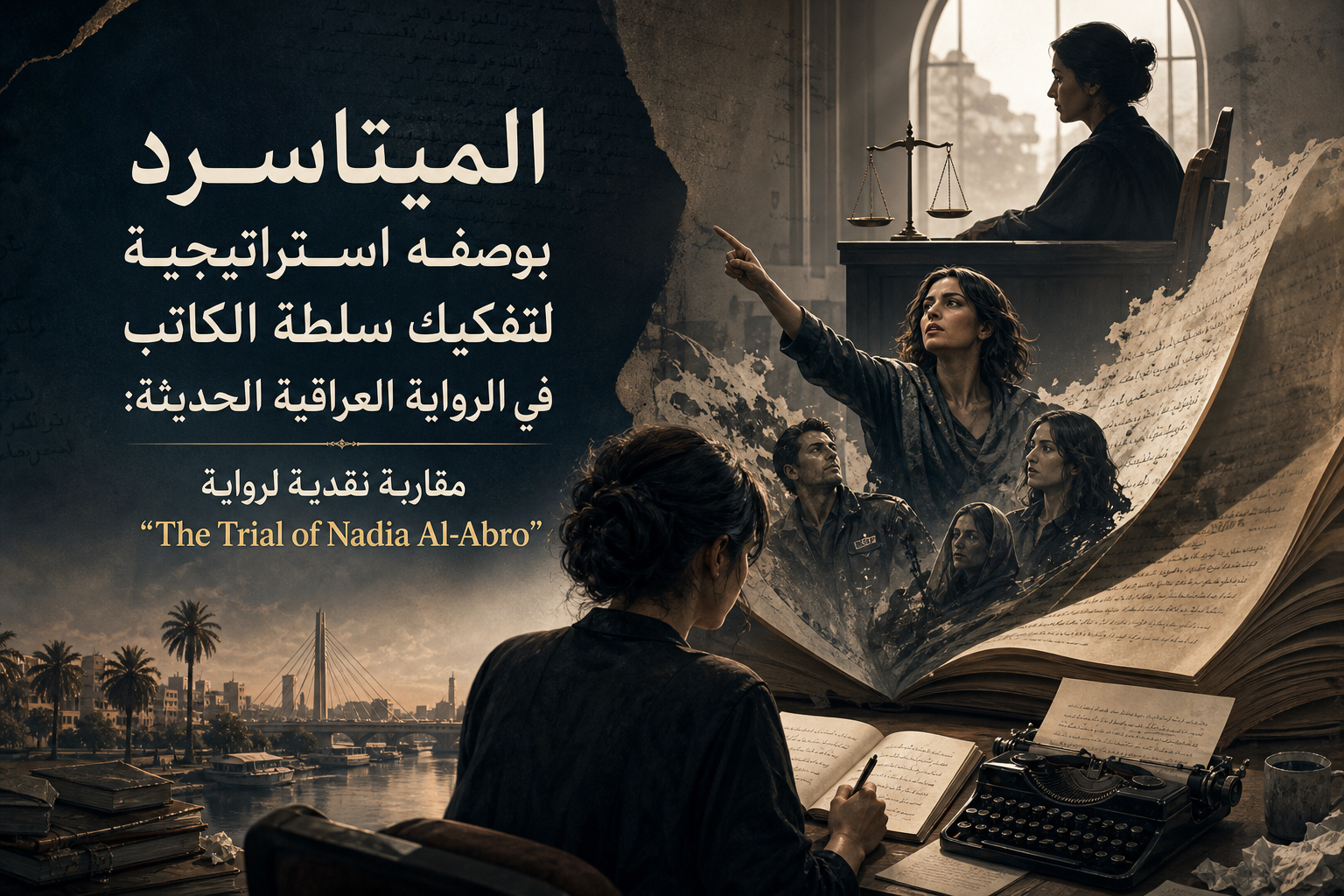 صورة عن Metanarrative as a Strategy for Deconstructing the Author's Authority in the Modern Iraqi Novel: A Critical Approach to the Novel "The Trial of Nadia Al-Abro"