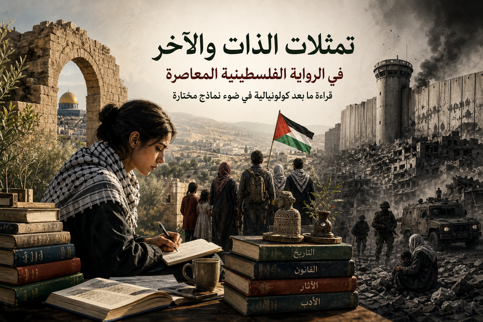 صورة عن تمثلات الذات والآخر في الرواية الفلسطينية المعاصرة قراءة ما بعد كولونيالية في ضوء نماذج مختارة