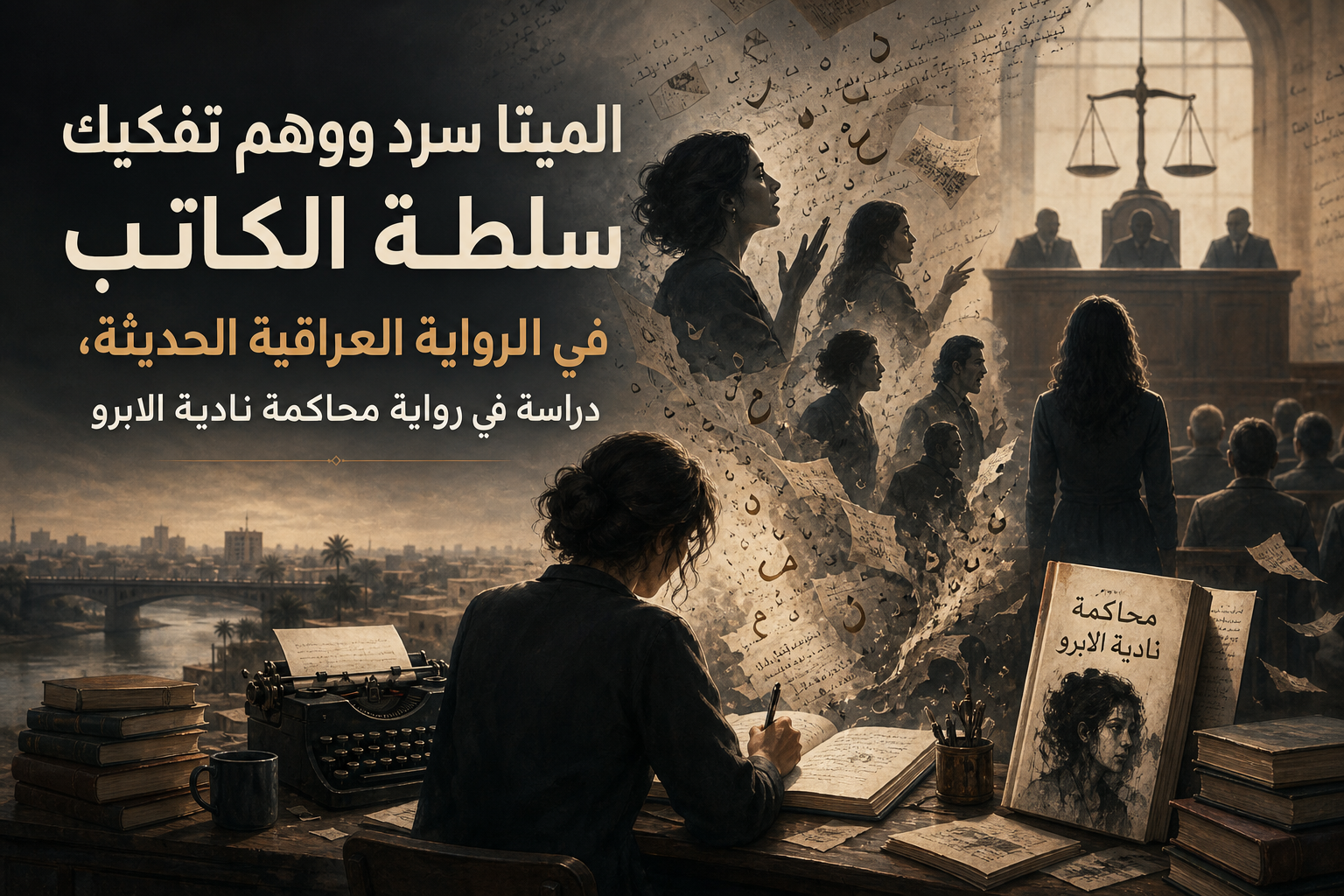صورة توضيحية لالميتا سرد ووهم تفكيك سلطة الكاتب في الرواية العراقية الحديثة، دراسة في رواية محاكمة نادية الابرو صورة عن الميتا سرد ووهم تفكيك سلطة الكاتب في الرواية العراقية الحديثة، دراسة في رواية محاكمة نادية الابرو