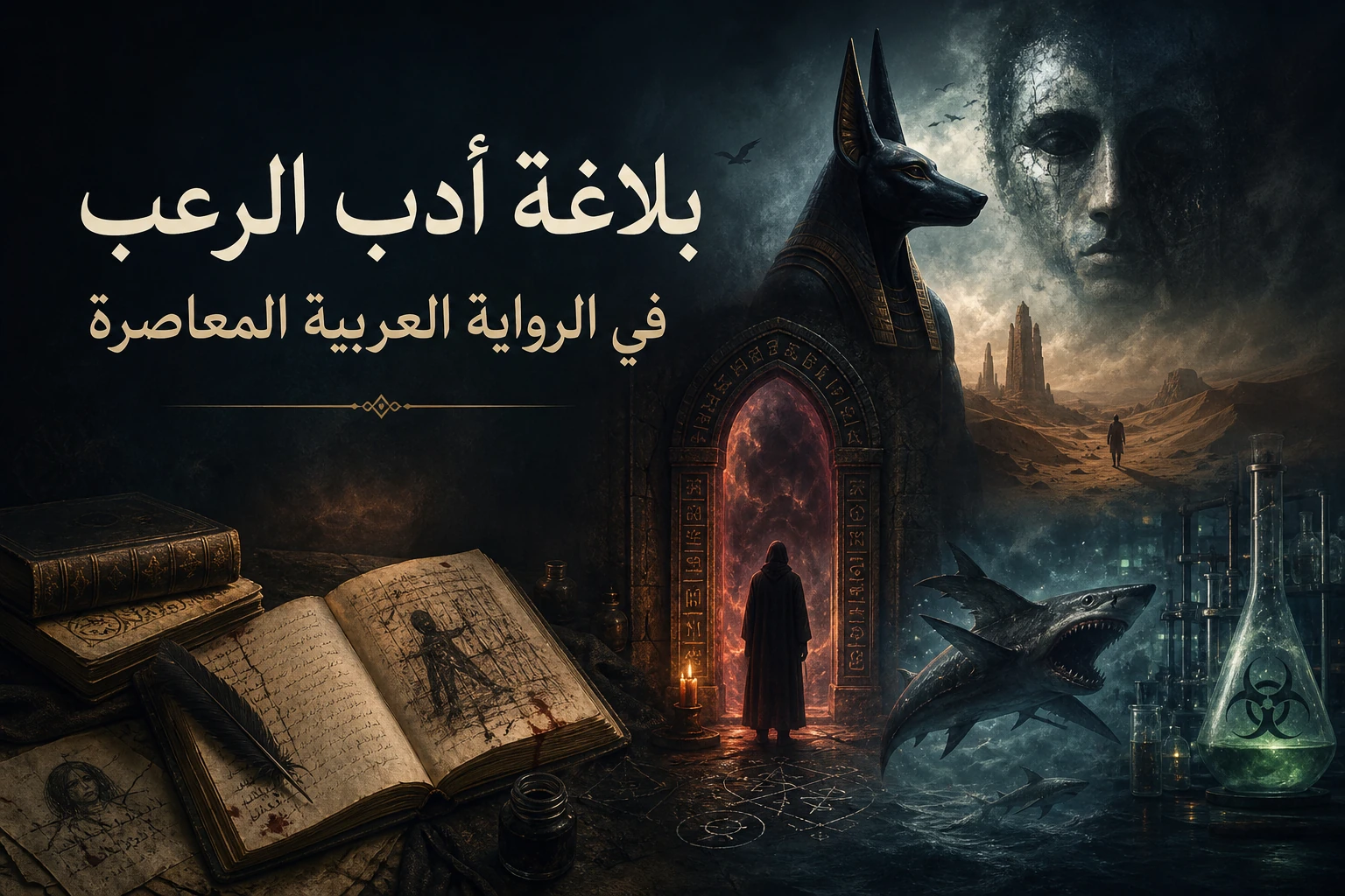 صورة عن بلاغة أدب الرعب في الرواية العربية المعاصرة